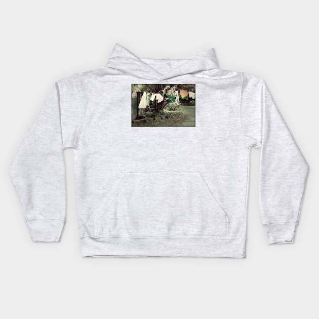 Housework is For People Who Don't Know How to Swing Kids Hoodie by micklyn